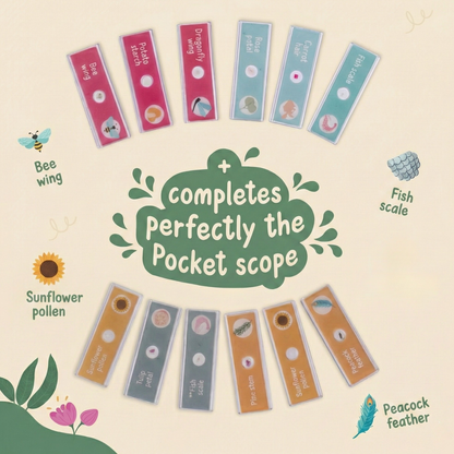 Pocket scope slides